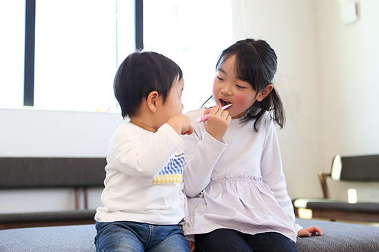 お口の環境や歯並びを整えて、<br>お口も身体も健康に！