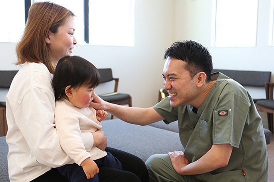 3.保護者の方と二人三脚で